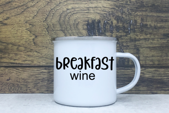 Breakfast Wine: A Designer's Take on Humorous Embroidery