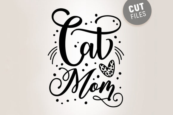 Cat Mom SVG Quote: A Designer's Review for Embroidery
