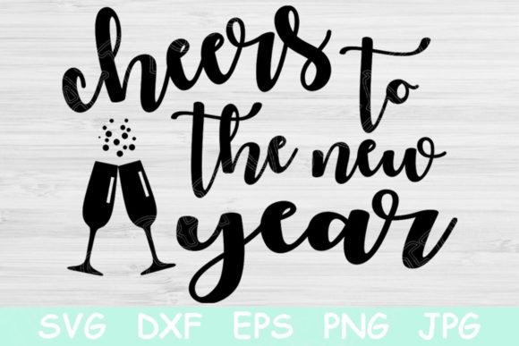 Cheers to the New Year SVG: A Designer's Review