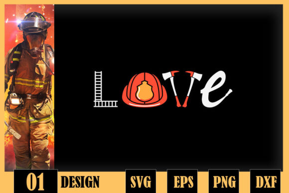 Firefighter Love: A Designer's Take on This Bold Graphic