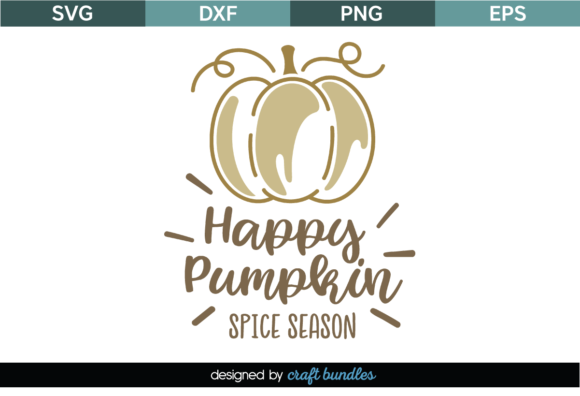 Happy Pumpkin Spice Season SVG Quote Review