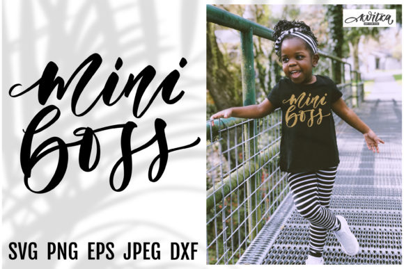 Mini Boss SVG: A Designer's Take on Baby Apparel