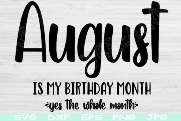 Review: August Birthday SVG for Real Embroidery Projects