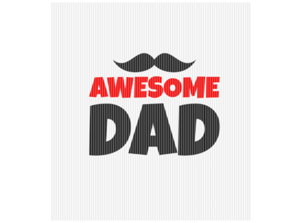 Review: Awesome Dad Mustache Father's Day SVG for Embroidery