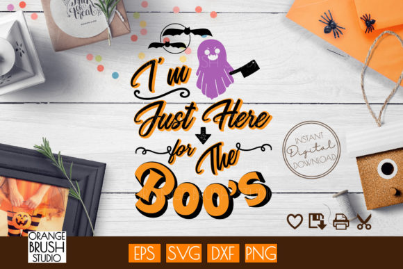Review: Boo SVG File for Spooky Halloween Embroidery
