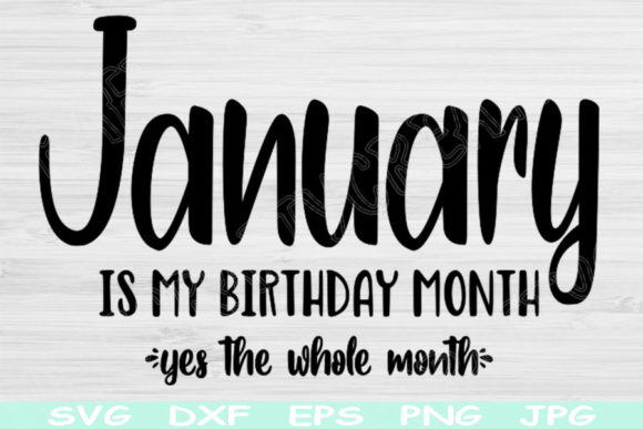 Review: January Birthday SVG for Custom Embroidery
