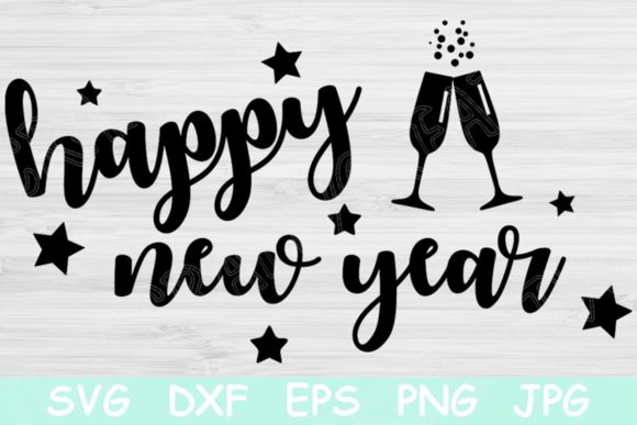 Review: New Years SVG and DXF for Holiday Embroidery