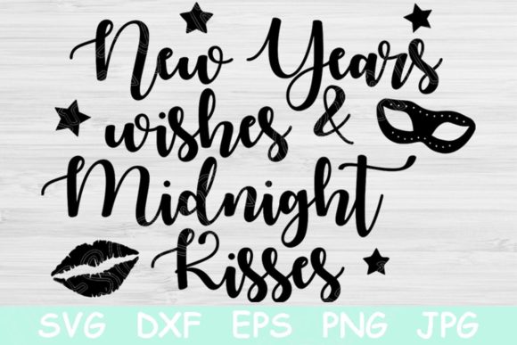 Review: New Years Svg, New Years Wishes Midnight