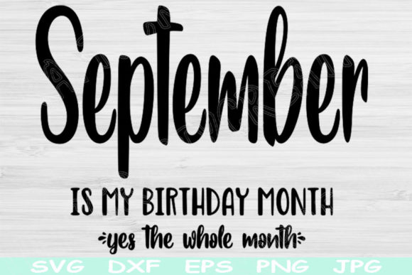 Review: September Birthday SVG for Embroidery Projects