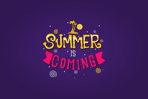 Review: Summer is Coming SVG Quote Lettering for Embroidery