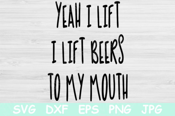 Review: Yeah I Lift Beers to My Mouth SVG for Embroidery