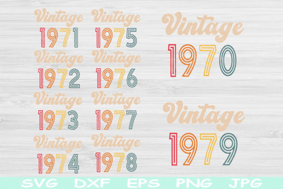 Reviewing the 50th Birthday Vintage SVG for Embroidery