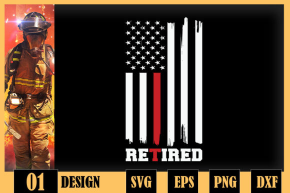 Thin Red Line Flag Retired Firefighter Review