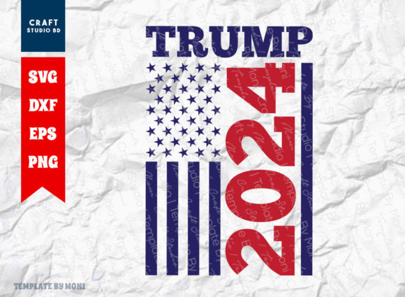 Trump 2024: A Designer's Take on Political Embroidery