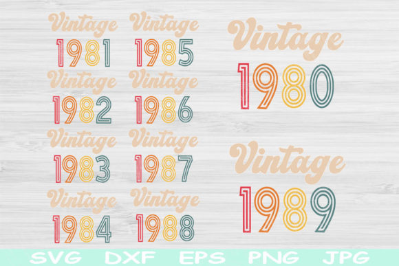 Vintage 40th Birthday SVG: A Designer's Review